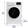 Lavarropas Smartlife WMI061000W 6Kg 1000Rpm Blanco Inverter