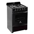 Cocina Escorial Master S2 Black Gn 56Cm Negra A Gas