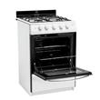 Cocina Escorial Master Style 56Cm Blanca Multigas