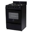 Cocina Escorial Master Style 56Cm Negra Multigas