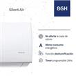 Aire Acondicionado Bgh-Silent Air BSH52WCU 5200W Frio Calor Split