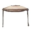 Gazebo de Jardín Montable PHP TZFG036 3.3x3.3 Metros con Mosquitero y Protección UV