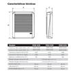 Calefactor Emege CE9180SCE 8000 Calorias Multigas Sin Salida