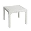 Mesa Cuadrada Avelino 105/HK005 80x80 Regulable Blanco