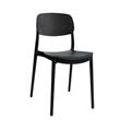 Silla de Diseño Avelino 105/003 Ecológica Negro de Exterior