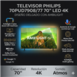 Televisor Philips 70Pud7908/77 70" Led Uhd 4K Google Tv Ambilight