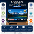 Televisor Smart Noblex DB58X7580 58" Led Uhd 4K Android Tv