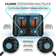 Tostadora Liliana AT924 Multislice Doble 1750W 7 Niveles