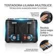 Tostadora Liliana AT924 Multislice Doble 1750W 7 Niveles