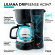 Cafetera Liliana AC947 Dripsense 0.75 Litros de FIltro