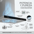 Campana Liliana KC997 Pure Line 60Cm Acero
