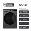 Lavasecarropas Candy BWR6106BL8G 10Kg Seca 6Kg 1600 Rpm Gris