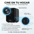 Proyector Aiwa AW-PRY100N Led 2000 Lumenes HDMI Control Remoto Altavoz
