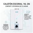 Calefón Escorial CE-14L 14 Litros Gas Natural Tiro Natural Clase A