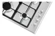 Anafe Escorial Ag-58 60Cm A Gas Empotrable Acero