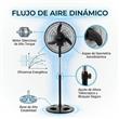 Ventilador de Pie Liliana VPRN18 18" 75W de 3 Velocidades con Aspas Reversible