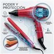 Kit Revlon RVDR5230RL2A Secador de Pelo 2000W + Planchita Cerámica 210°C Rojo