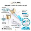 Depiladora GA.MA Oasis Gold GOGOLD Inalámbrica Recargable Wet & Dry con 6 Cabezales