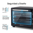 Horno Eléctrico de Mesa Kanji Home KJH-HE280011600S 28 Litros 1600W con Grill