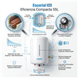 Termotanque Escorial ESC-55L EL 55 Litros Electrico Inferior