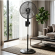 Ventilador de Pie Orbital Digital Liliana VPD20R 20" 90W con Control Remoto y Repeler