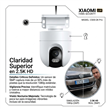 Cámara de Seguridad Xiaomi CW400 Exterior 2.5K 4MP WiFi IP66 360°