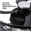 Ventilador Turbo PHP 20PH-2110 20" 90W 3 Velocidades Piso Pared Negro