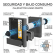 Calefactor Coppens CUN35BM Uniqo 3500 Kcal Multigas Tiro Balanceado