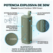 Parlante Xiaomi MDZ-38-DB Bluetooth Sound Outdoor Verde