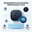 Auriculares Inalámbricos Xiaomi Redmi Buds 6 Lite Bluetooth Negro con Micrófono y ANC