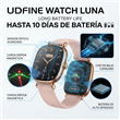 Smartwatch Udfine Luna 1.7" AMOLED Bluetooth Dorado