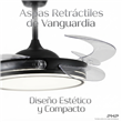 Ventilador de Techo Php JS8379 42" Negro 6 Velocidades