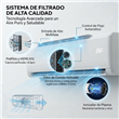 Aire Acondicionado Fedders-Bgh FSF12TC1W 3200W Frio Calor Split