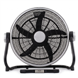 Ventilador Turbo PHP 20PH-2110 20" 90W 3 Velocidades Piso Pared Negro
