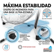 Turboventilador Liliana VTFM20 20" 100W High Performance Cromado 3 Velocidades