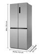 Heladera Multidoor No Frost Philco PHSM364XTI 364 Litros Acero Inoxidable