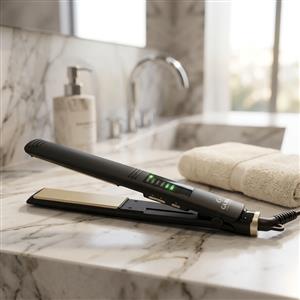 Planchita de Pelo GA.MA Elegance PTC Gold 230°C Placas Extra Largas Cerámica Nano Silver