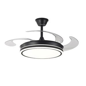 Ventilador de Techo Retráctil PHP PHP-2205 Negro con Luz LED y Control Remoto