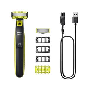 Cortadora de Barba Philips OneBlade Face + Body QP2824/10 Inalámbrica Wet & Dry USB