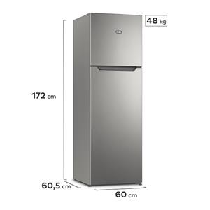 Heladera Gafa HGF311P 319 Litros Plata Ciclica