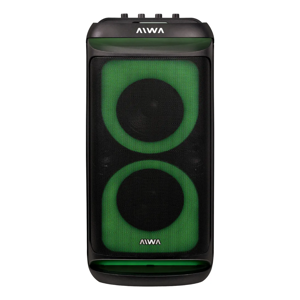 Parlante Torre Aiwa AW-T406 12000W Luces RGB Bluetooth Radio Fm