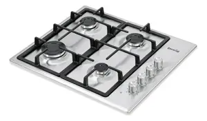 Anafe Escorial Ag-58 60Cm A Gas Empotrable Acero