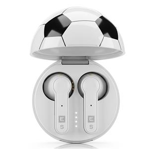 Auricular Eurosound ES-FB1804-WB Futbol Bluetooth In Ear Negro y Blanco