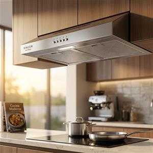 Purificador Florencia PR60I 60 cm Acero Inoxidable 3 Velocidades