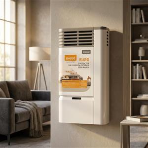 Calefactor Emegé Euro CE3130ST 3000 Kcal/h Multigas Sin Salida
