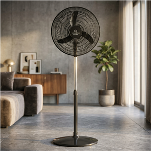 Ventilador de Pie Whitenblack WBVPWB20P 20" 90W Oscilante de 3 Velocidades